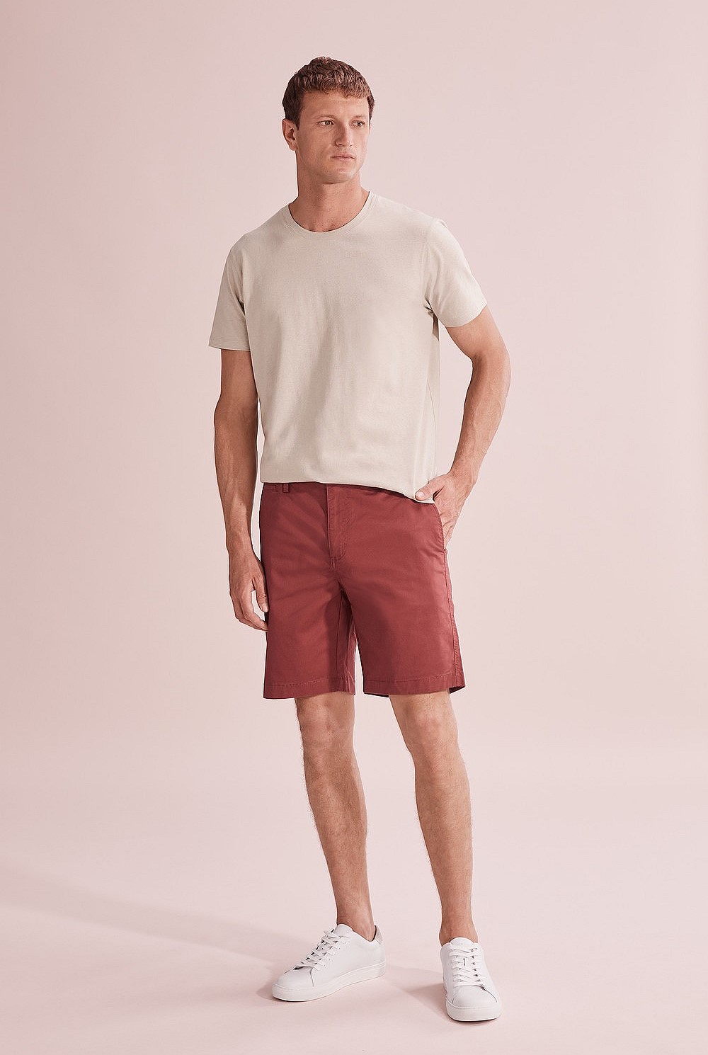 Australian Cotton Stretch Chino Short