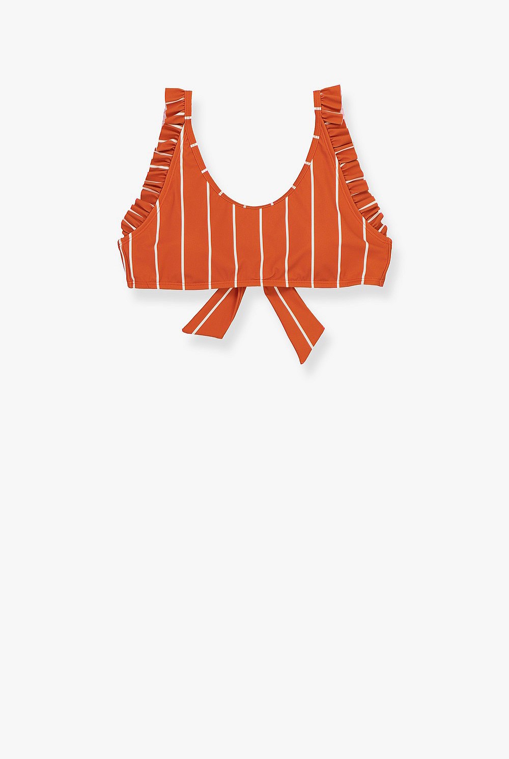 Teen Stripe Bikini Top