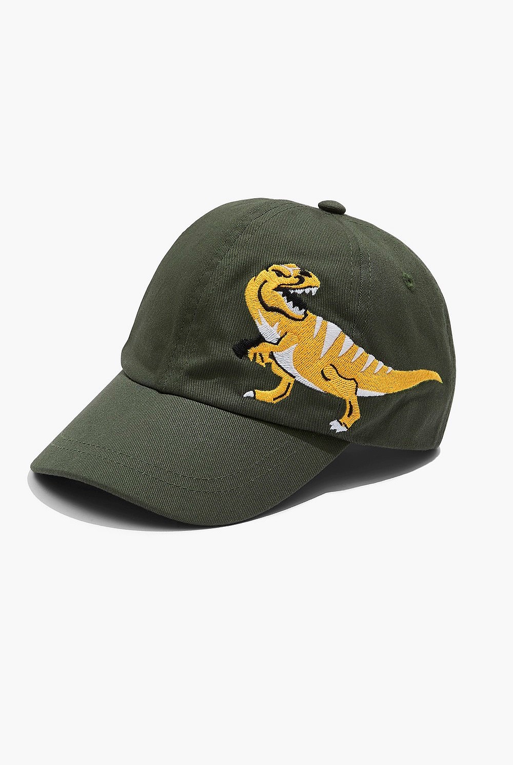 Embroidered Dinosaur Cap