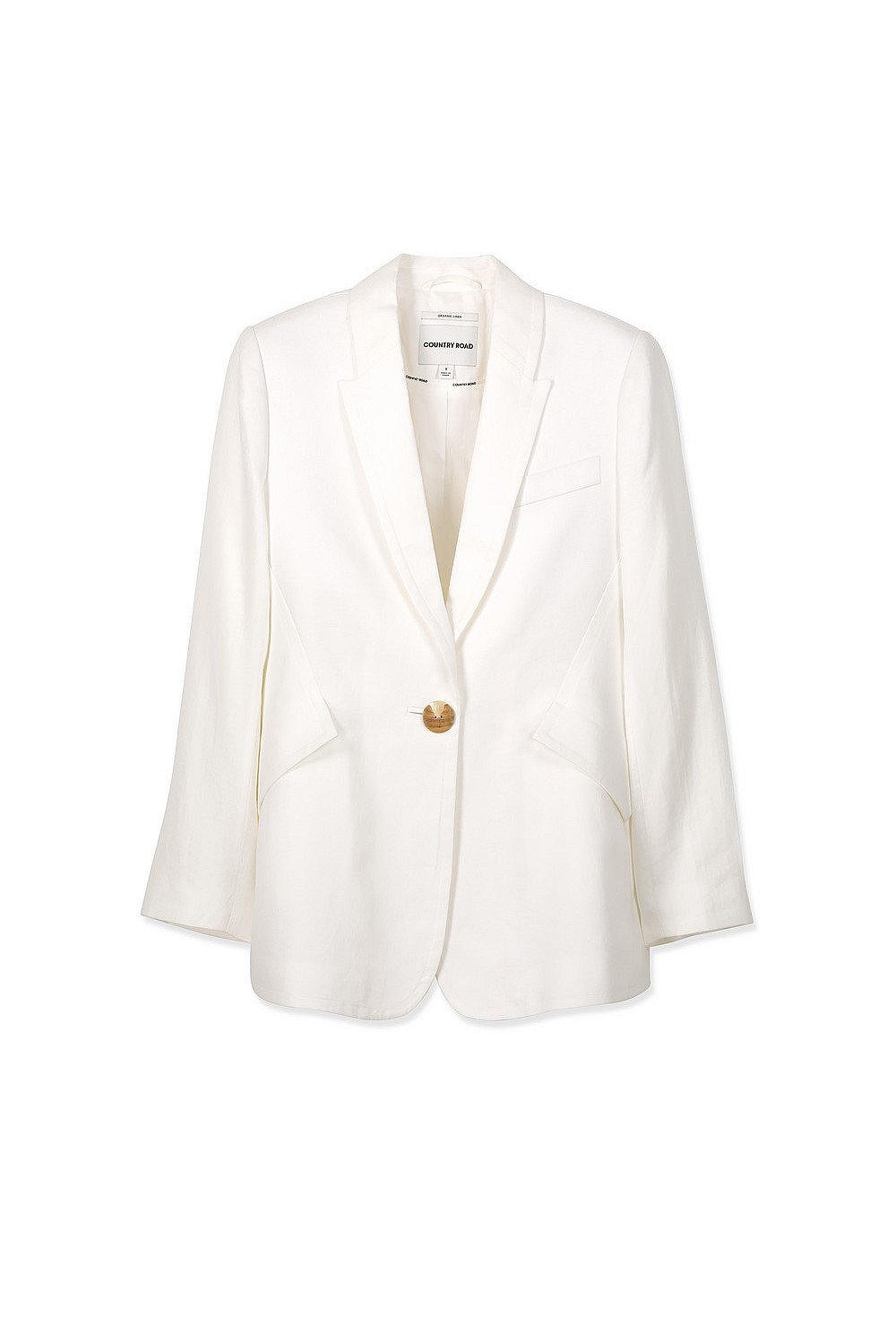 Linen Pocket Blazer
