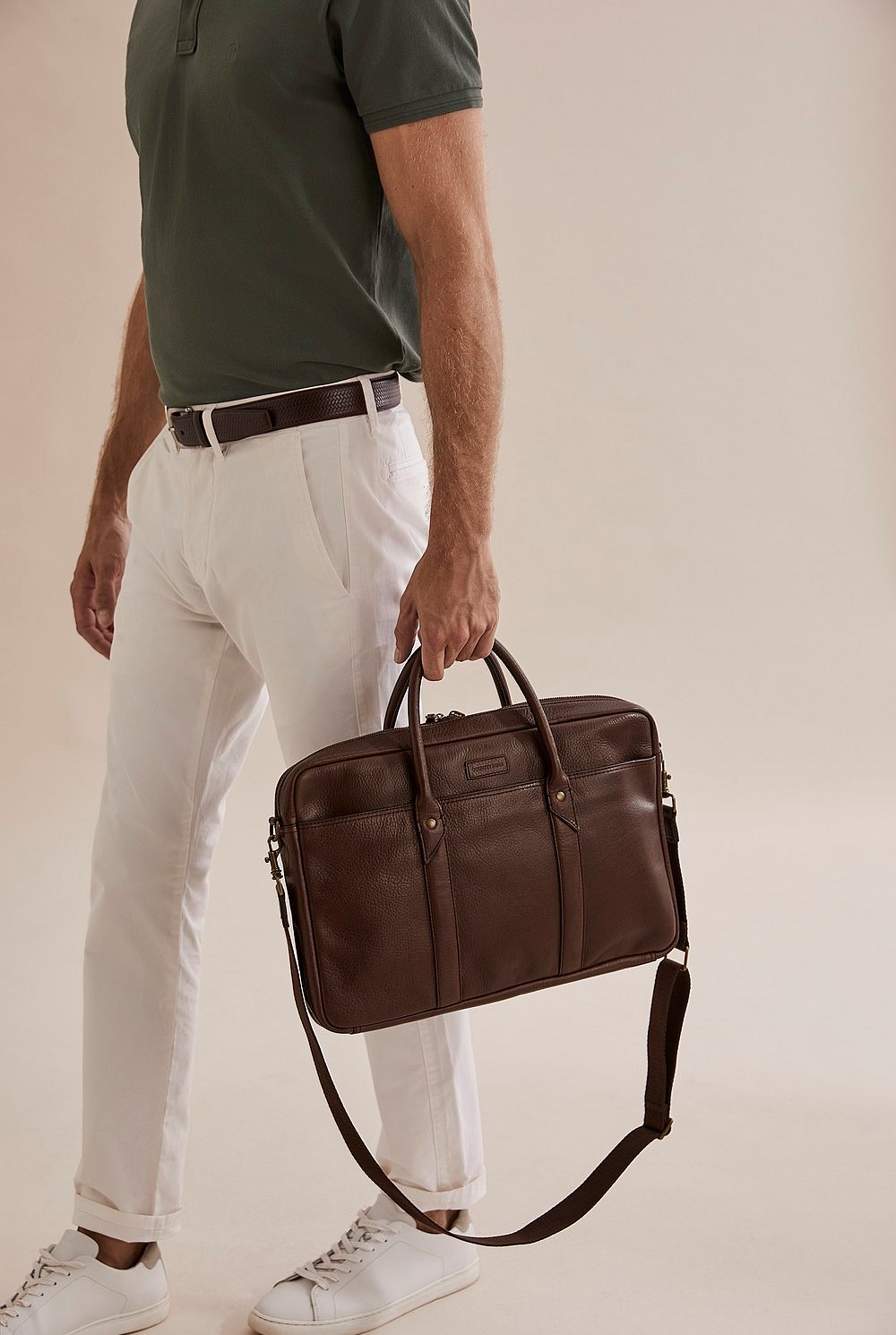 Leather Career Bag