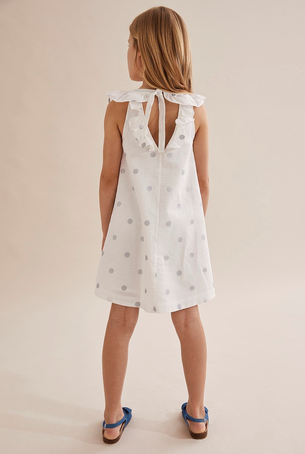 Frill Spot Dress