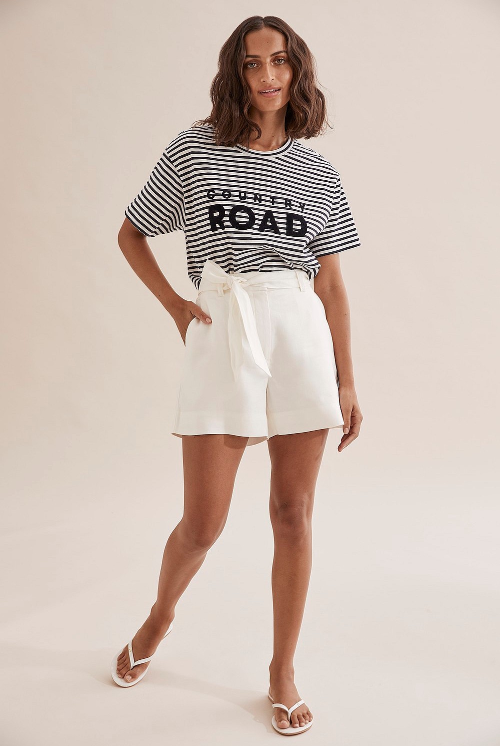 Stripe Modern Logo T-Shirt