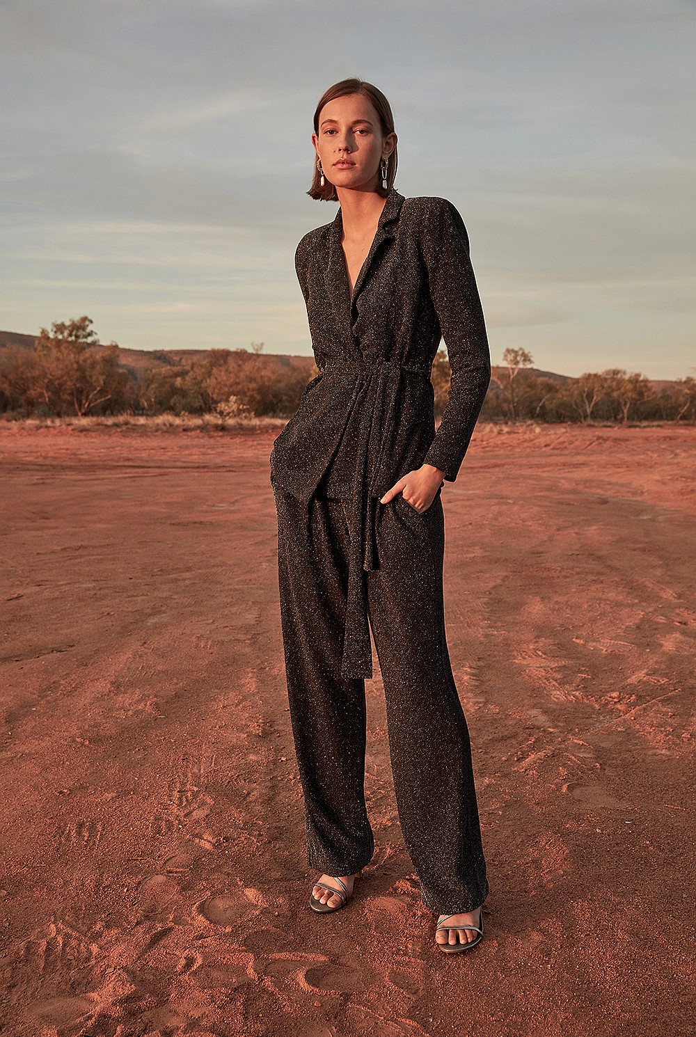Metallic Soft Jacket