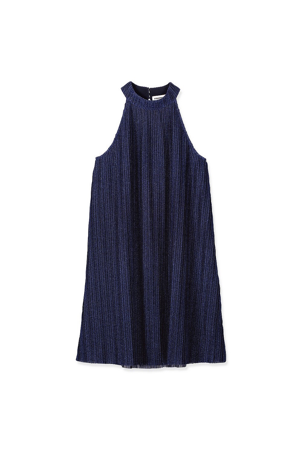 Pleat Mini Dress