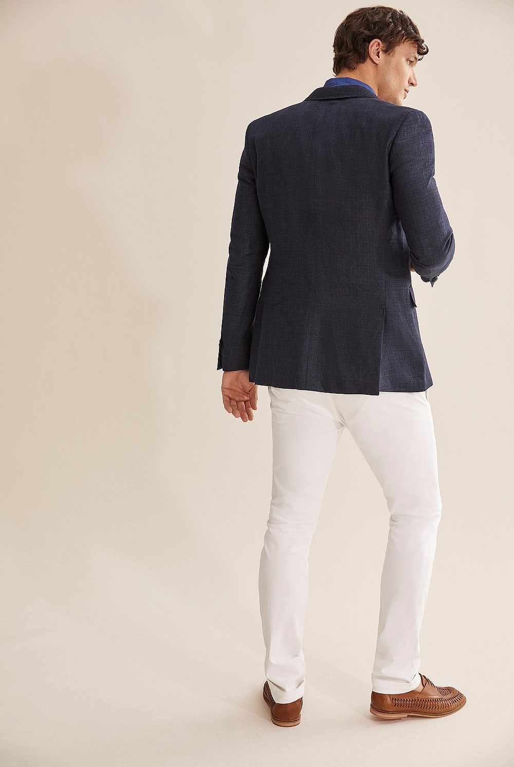 Slim Textured Blazer