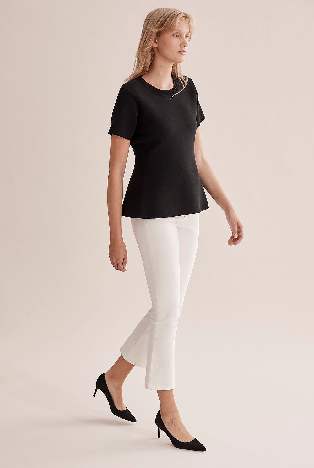 Sateen Kick Flare
