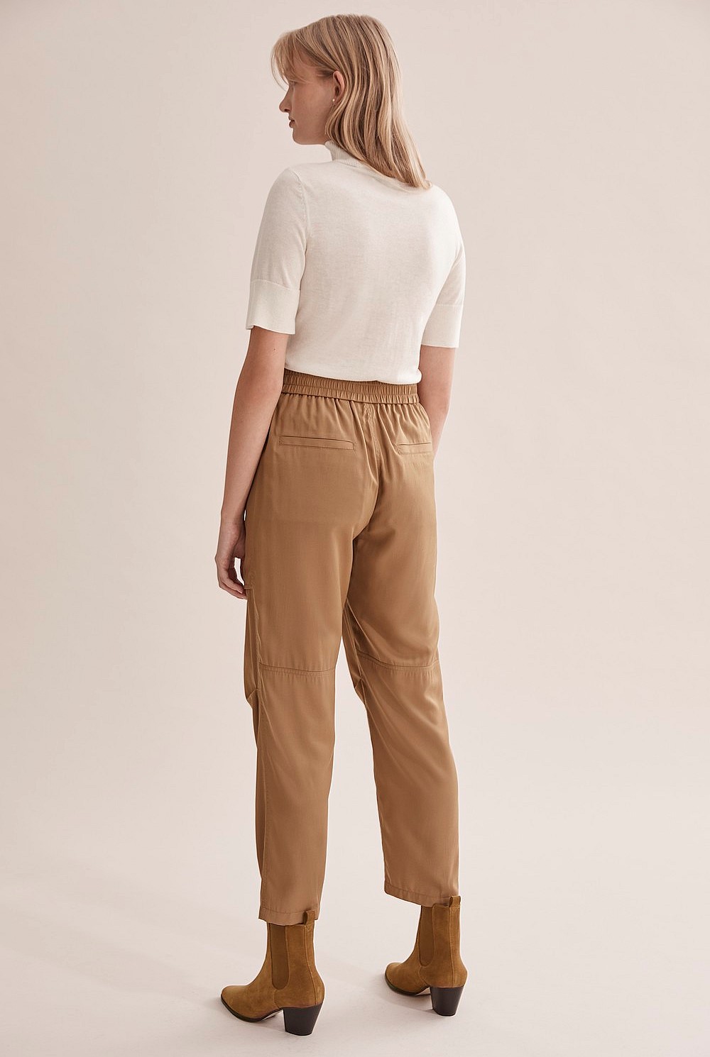 Wool Silk Short Sleeve Knit