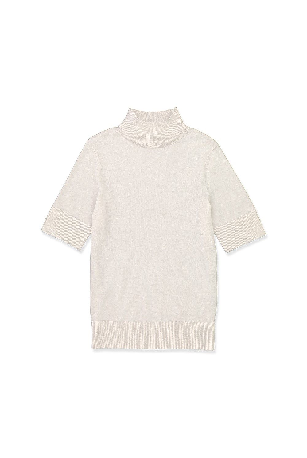 Wool Silk Short Sleeve Knit