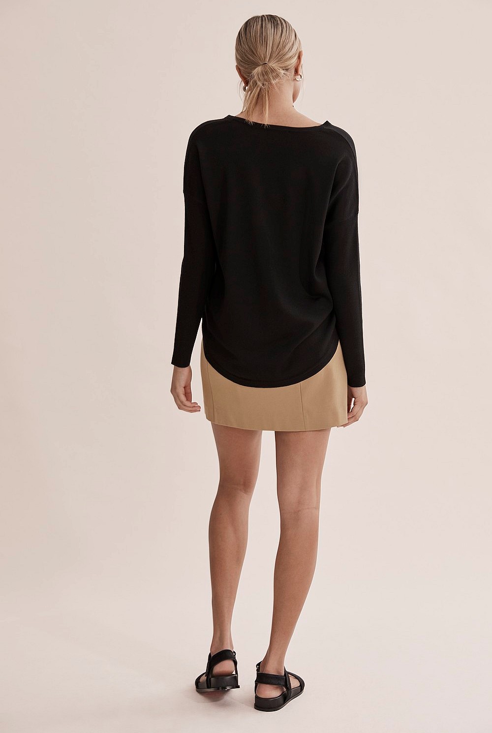 Verified Australian Merino Wool V-Neck Knit