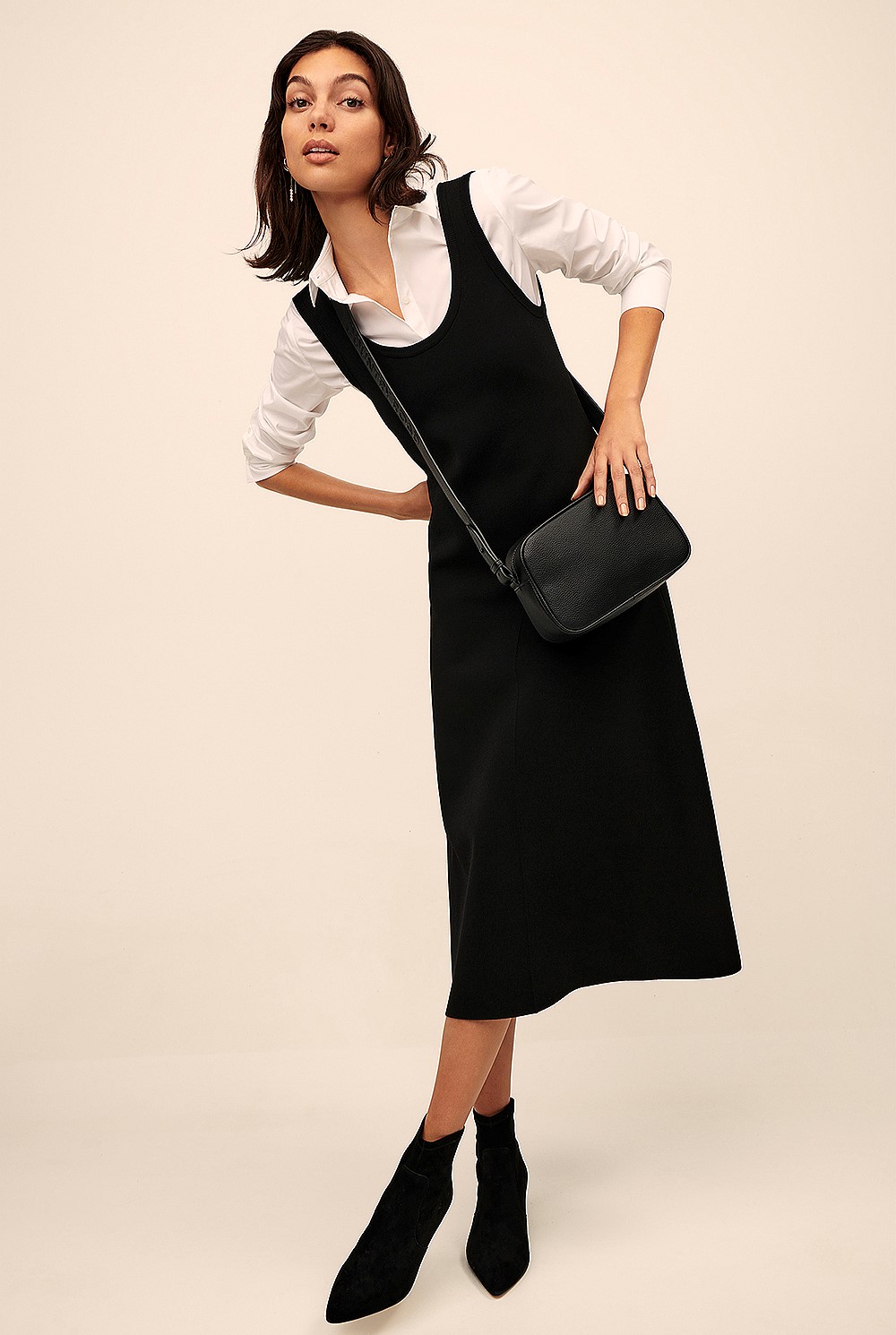 Compact Knit Scoop Dress