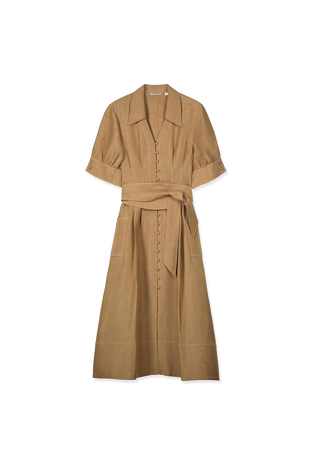 Contrast Stitch Dress
