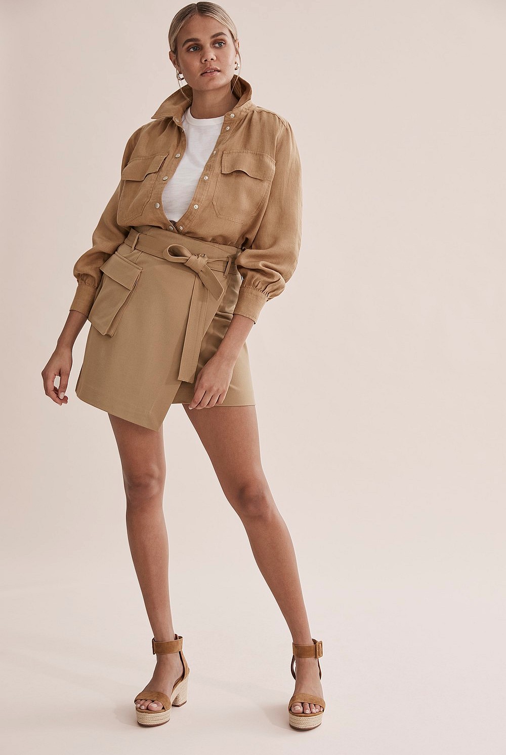 Ponte Pocket Skirt