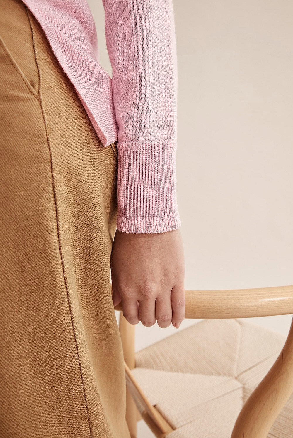 Verified Australian Merino Wool Crew Neck Knit