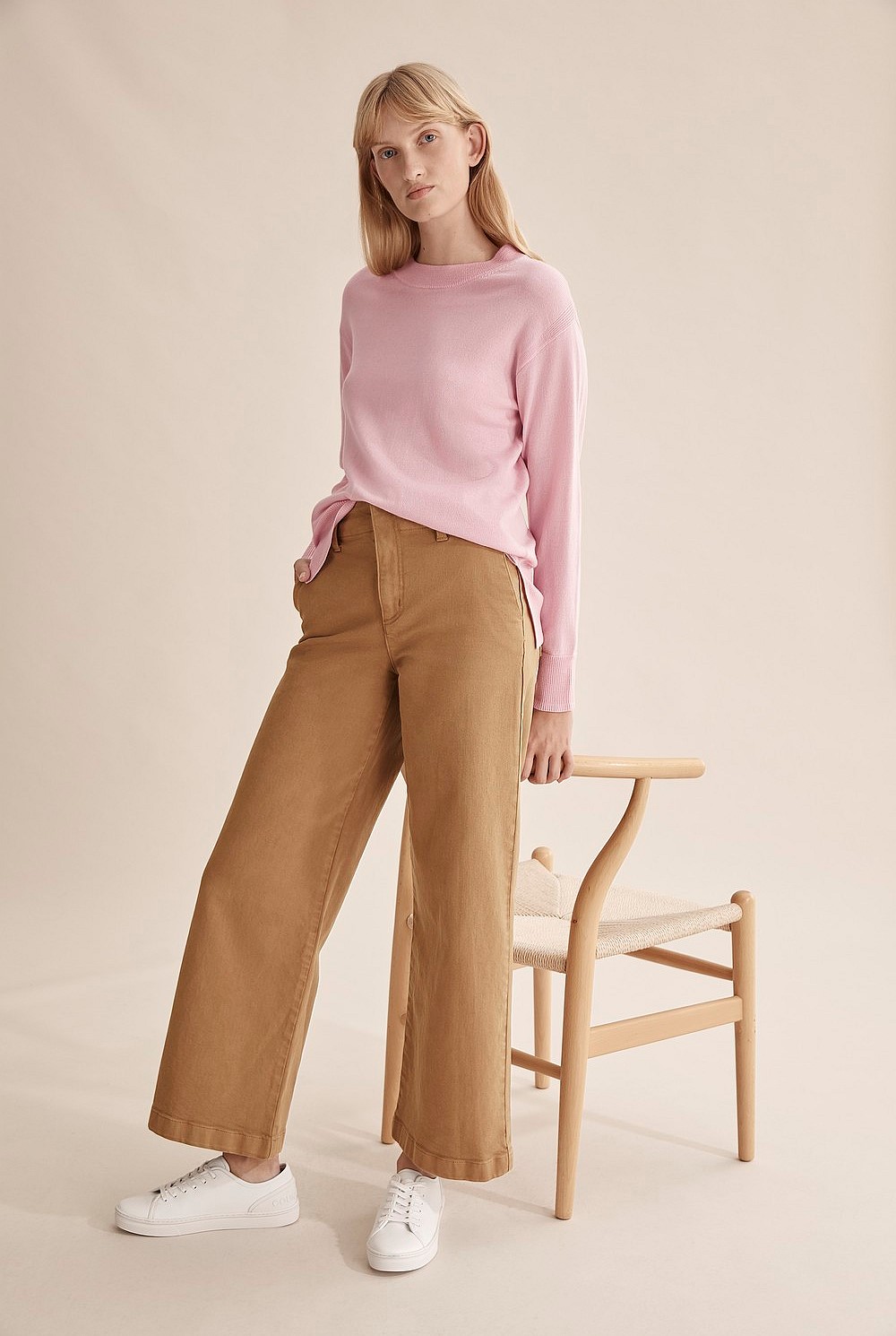 Verified Australian Merino Wool Crew Neck Knit