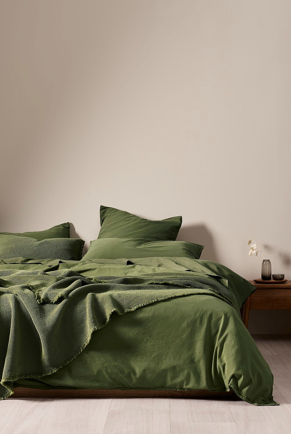 Brae Waffle Bed Cover