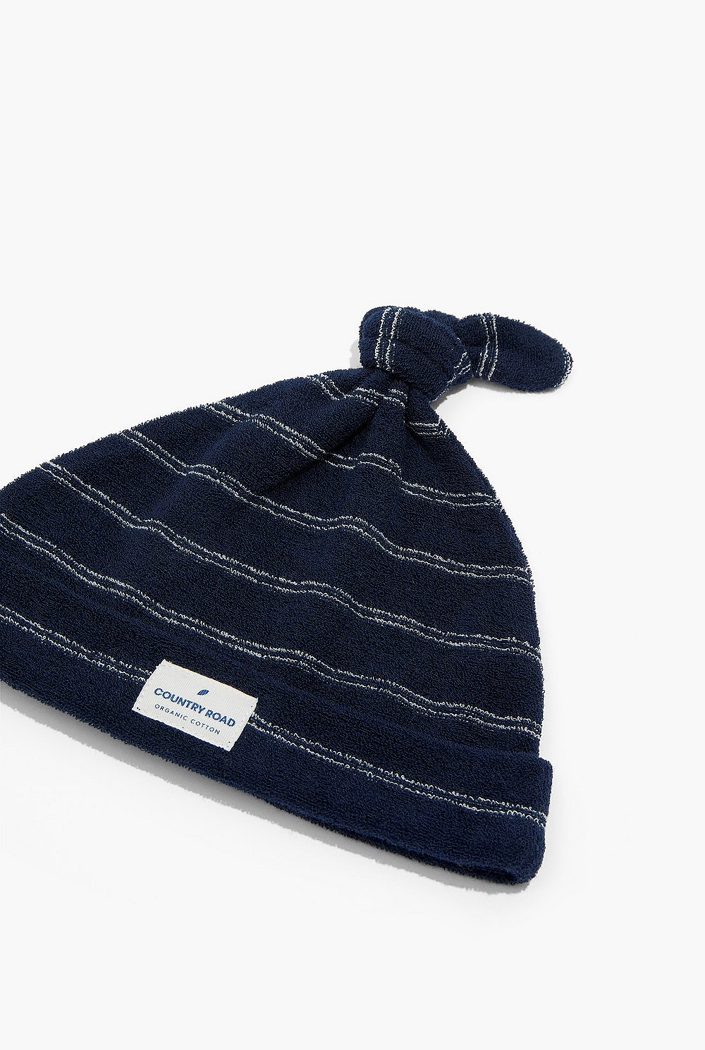 Texture Stripe Beanie