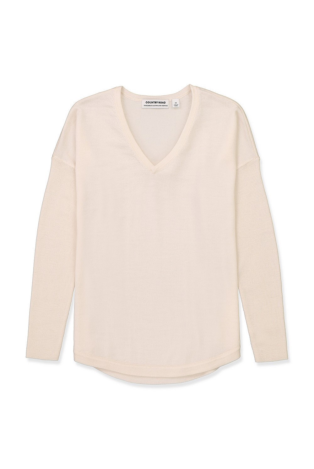 Merino Wool V-Neck Knit