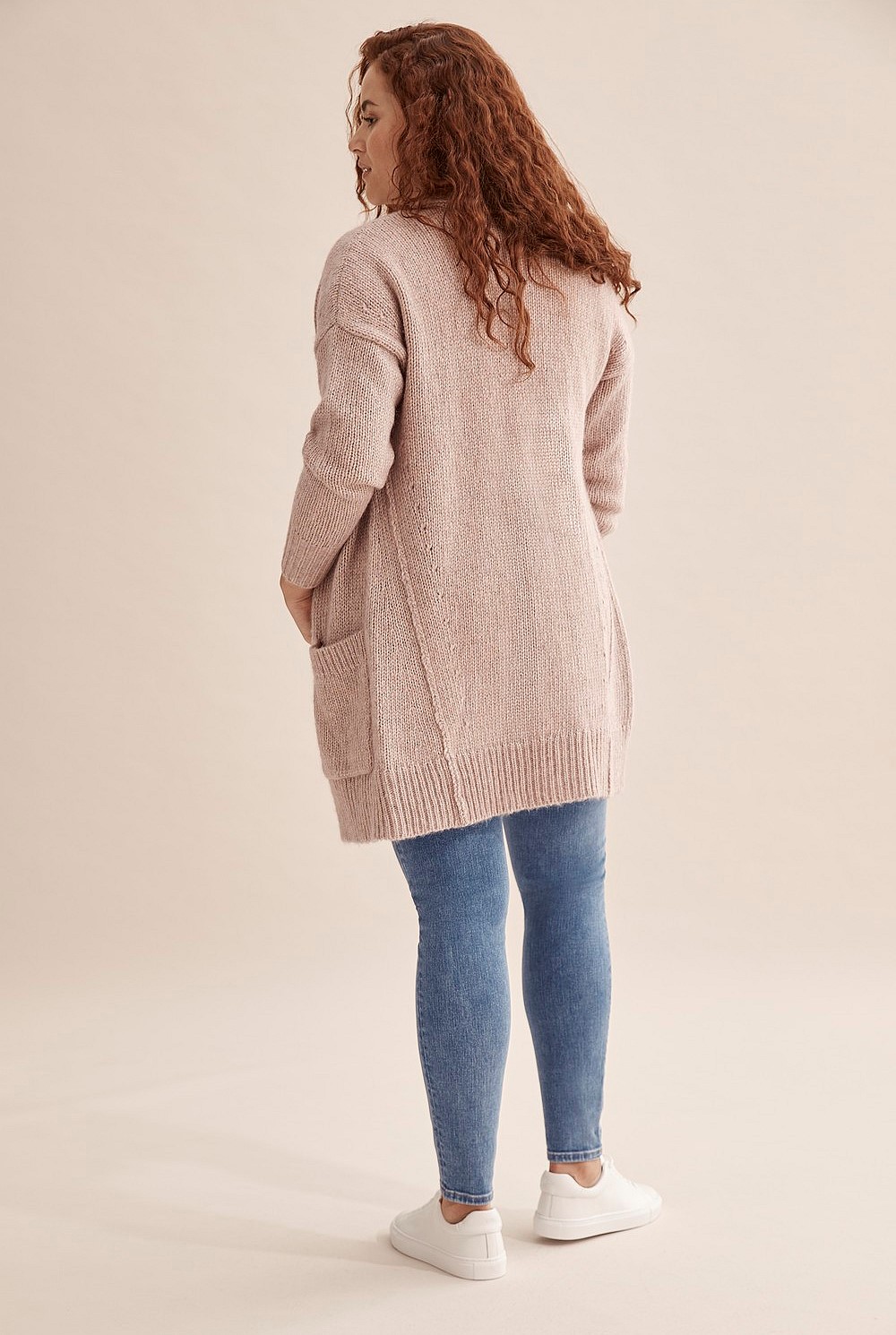 Oversized Pocket Cardigan
