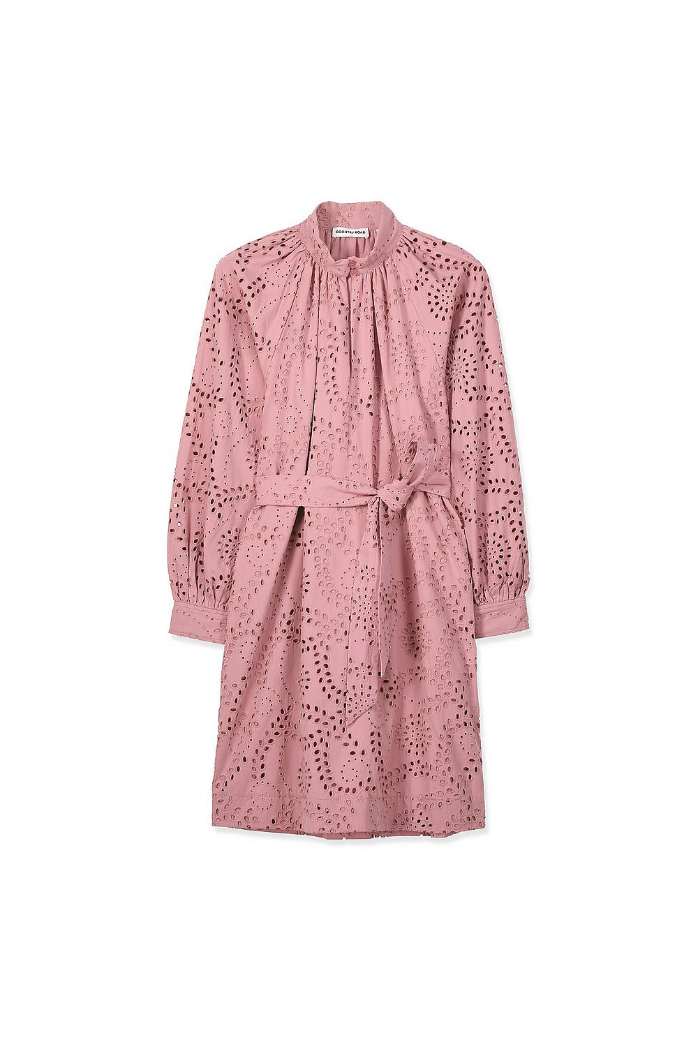 Tonal Broderie Dress