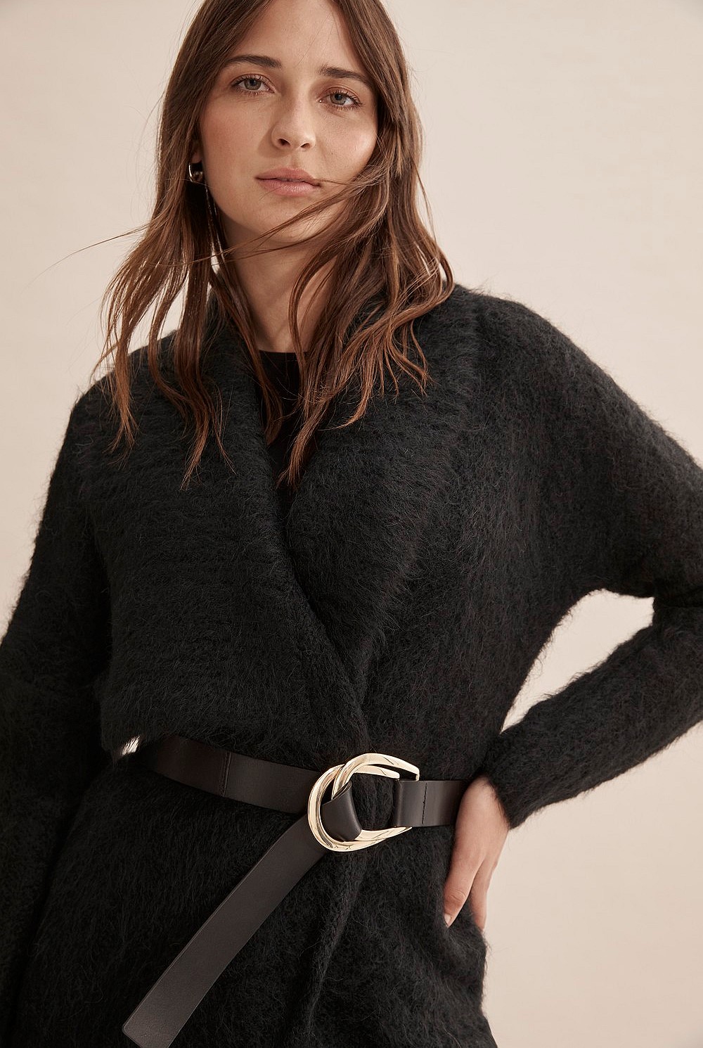 Double Oval Buckle Belt
