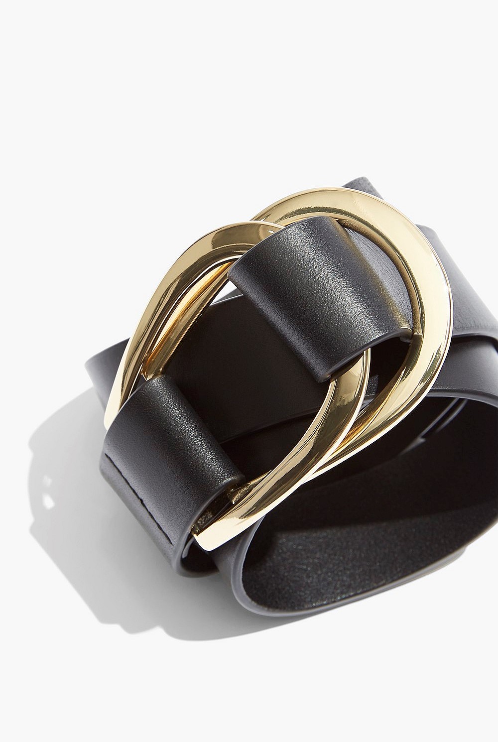 Double Oval Buckle Belt