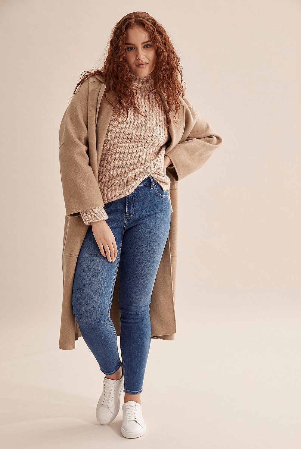 Australian Cotton Mid Rise Skinny Jean