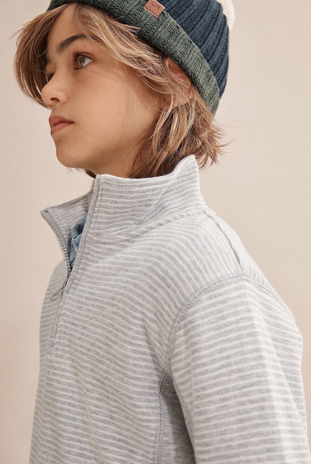 Double Faced Zip T-Shirt