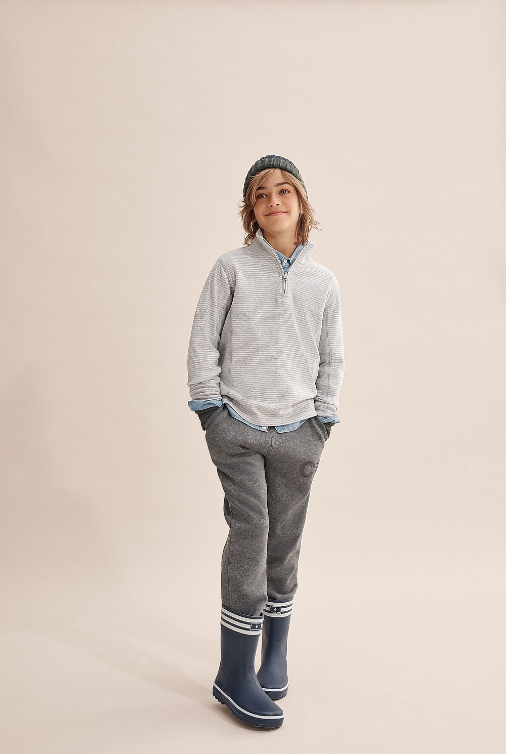 Double Faced Zip T-Shirt