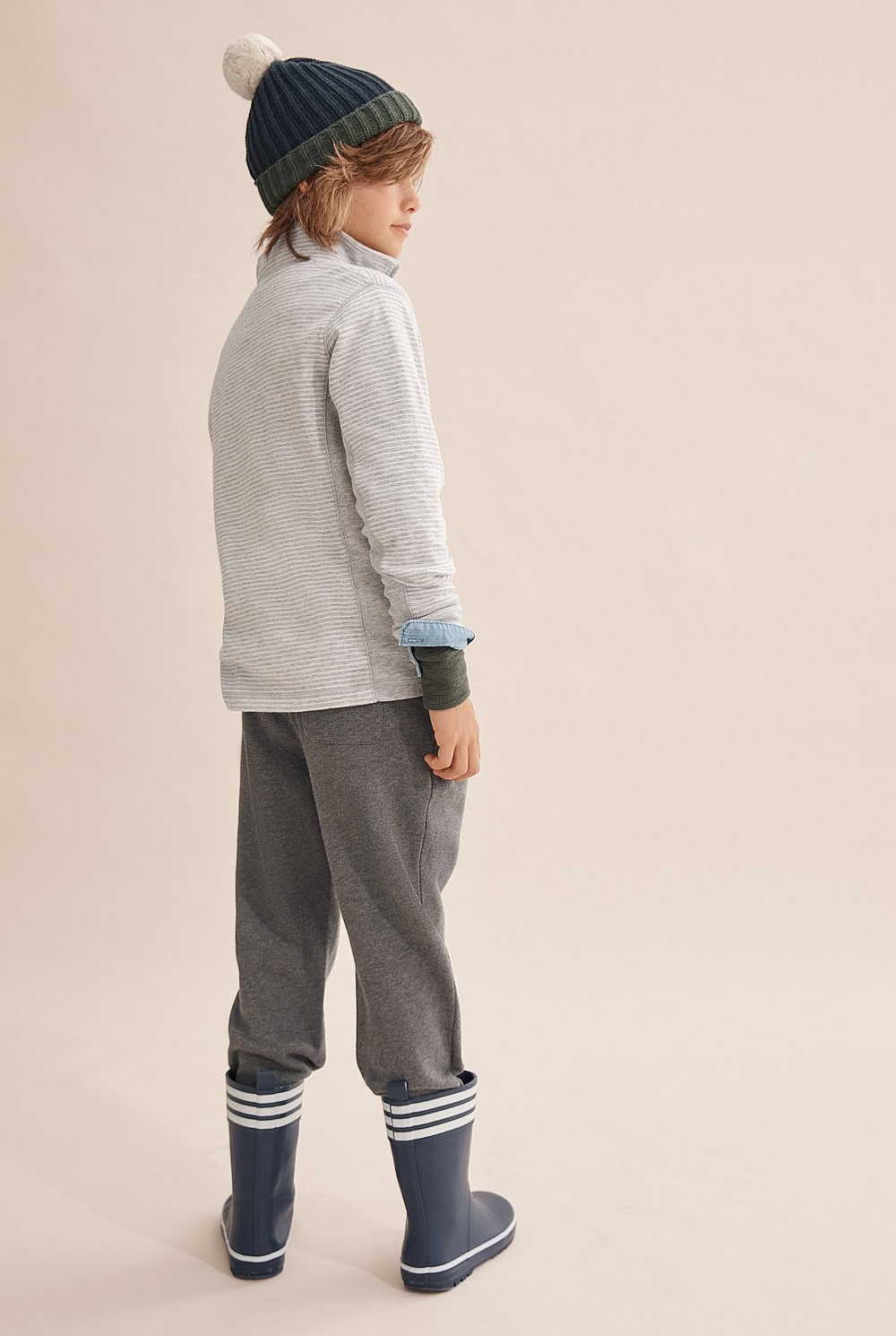 Double Faced Zip T-Shirt