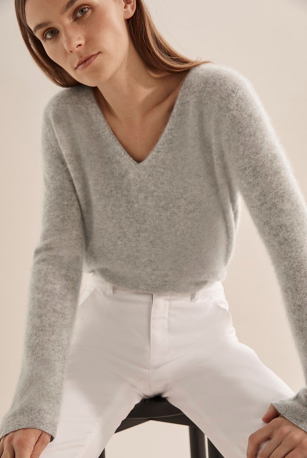 Brushed Cashmere Knit