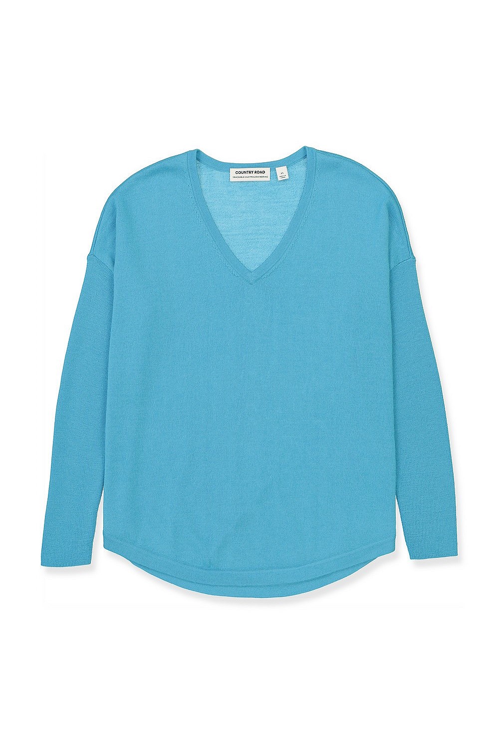 Verified Australian Merino Wool V-Neck Knit