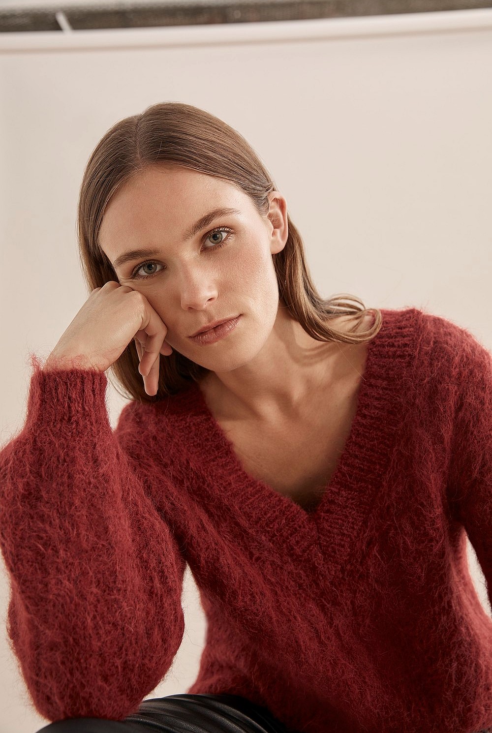 Alpaca Fluffy Knit