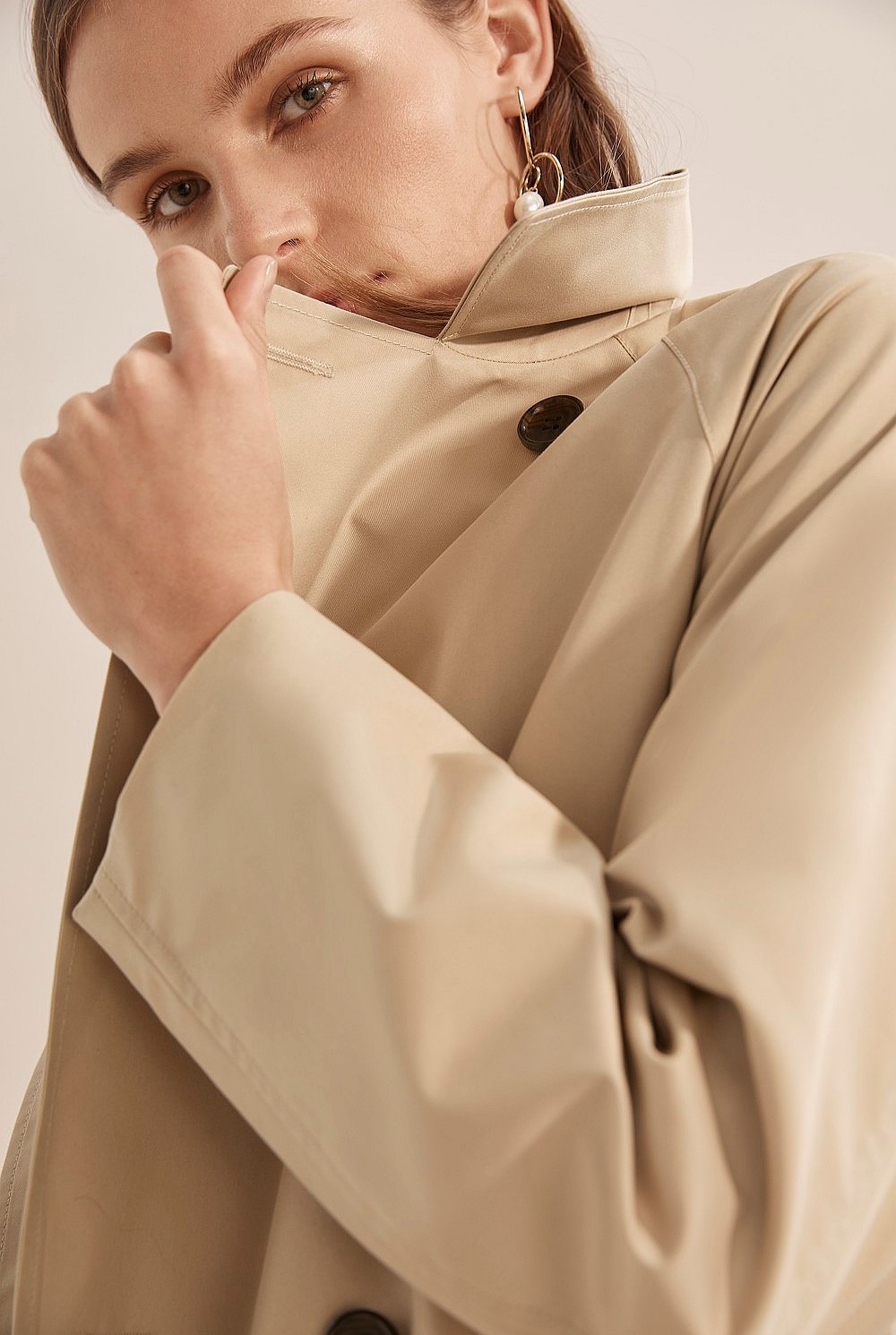 Cotton Trench Coat