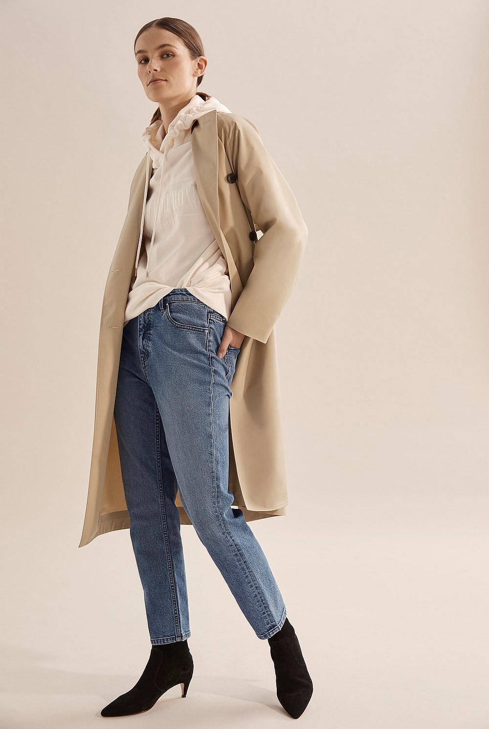 Cotton Trench Coat