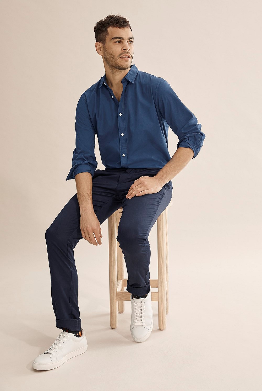 Long Sleeve Regular Poplin Shirt