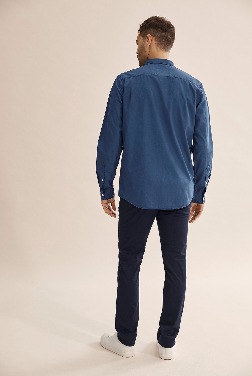 Long Sleeve Regular Poplin Shirt