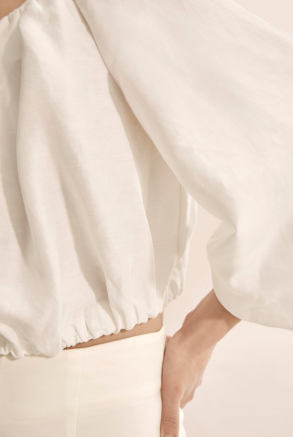Bubble Sleeve Top