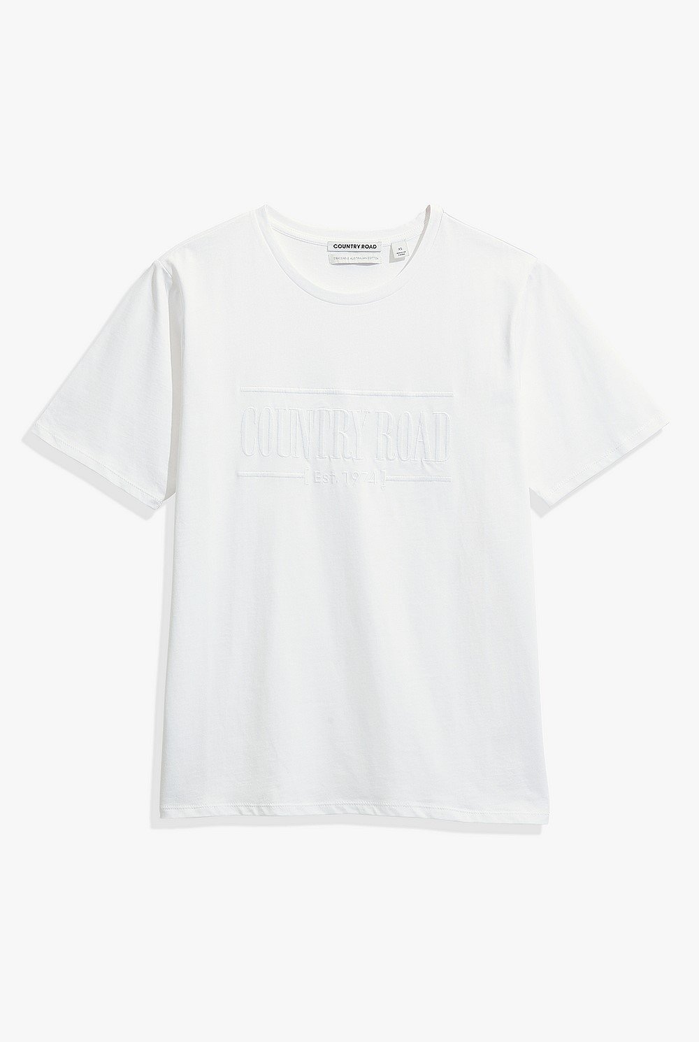 Verified Australian Cotton Heritage Embroidered T-Shirt