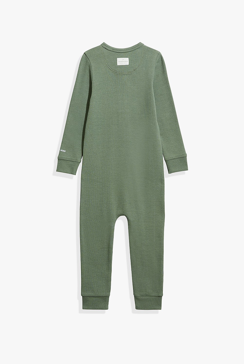 Unisex Organically Grown Cotton Rib Jumpsuit
