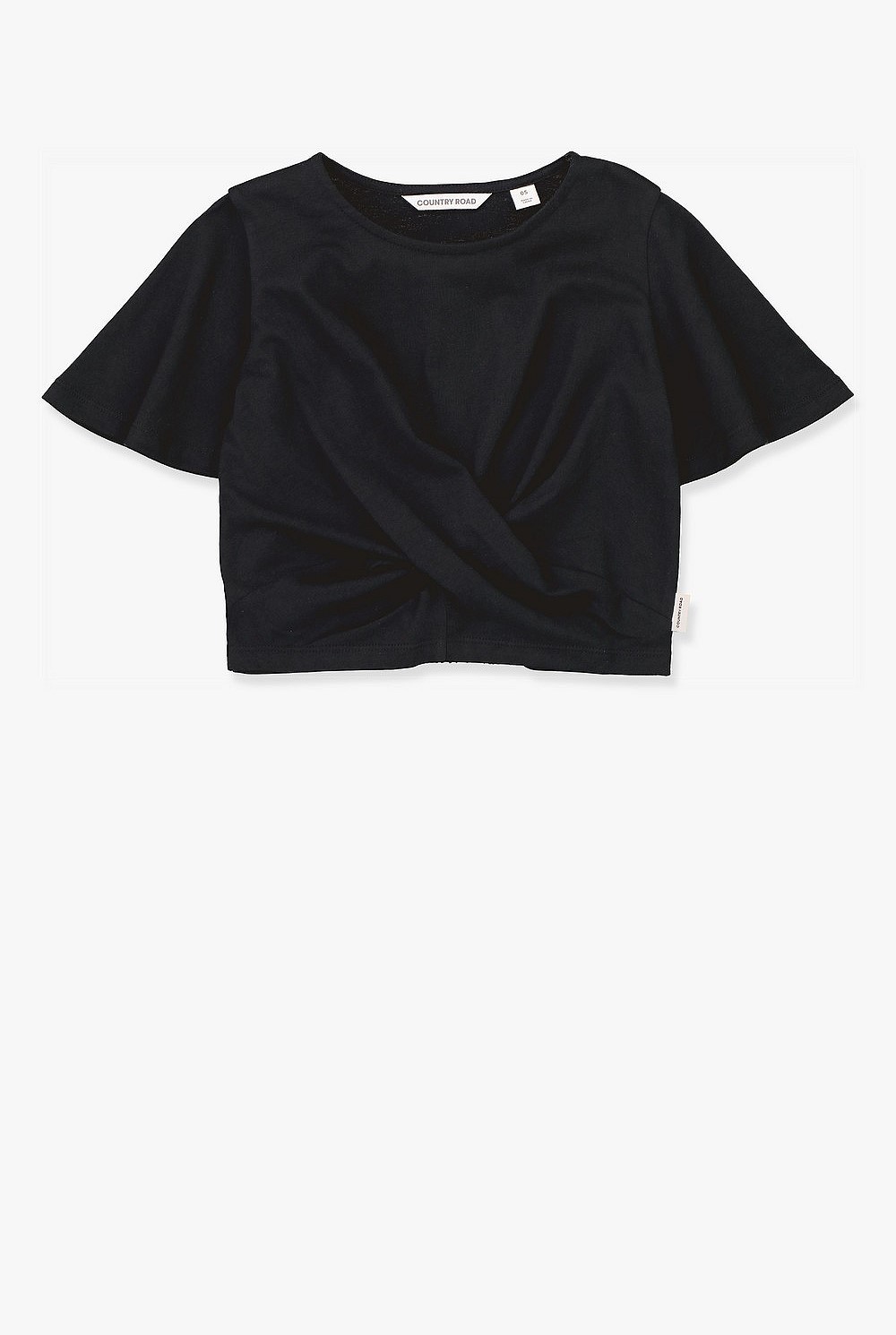 Organically Grown Cotton Flutter Knot T-Shirt