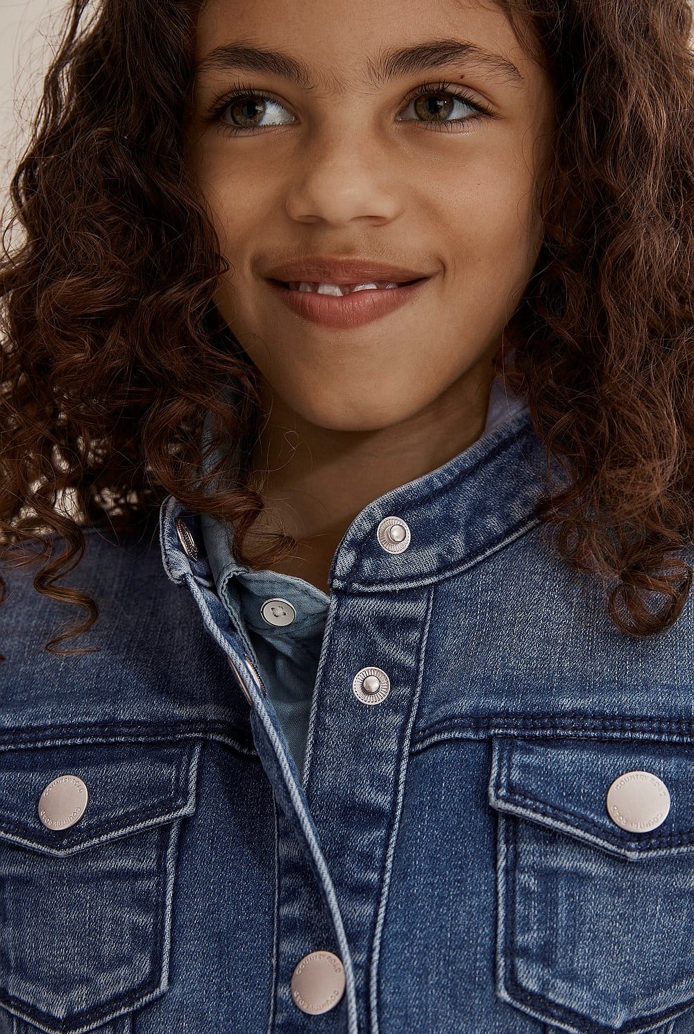 Frill Denim Jacket