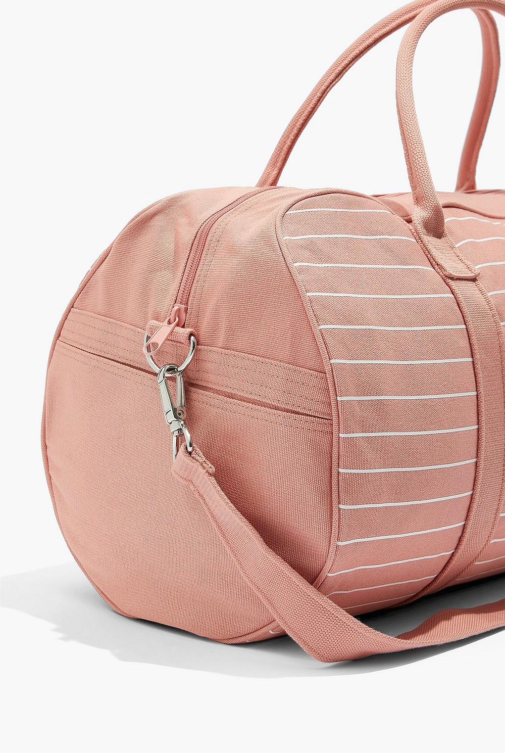 Fine Stripe Logo Tote