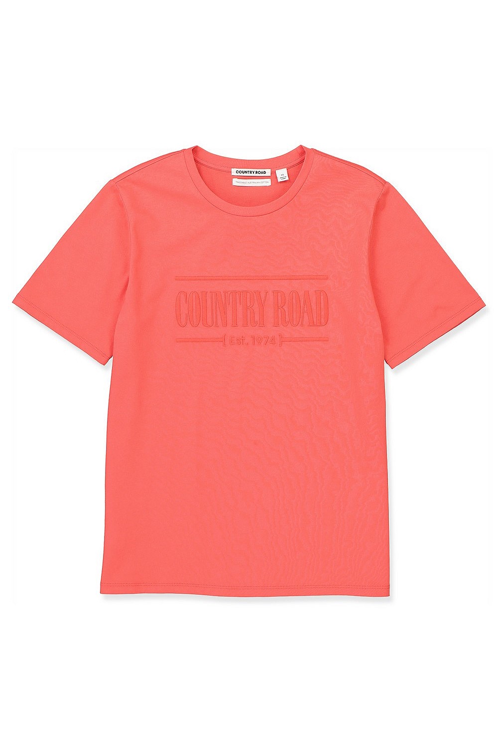 Verified Australian Cotton Heritage Embroidered T-Shirt