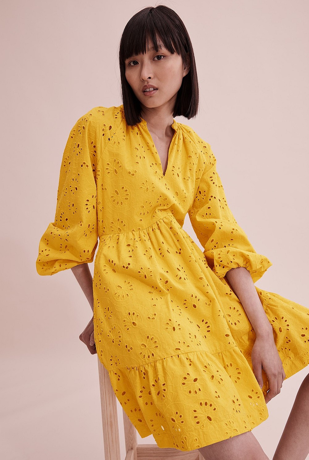 Broderie Dress