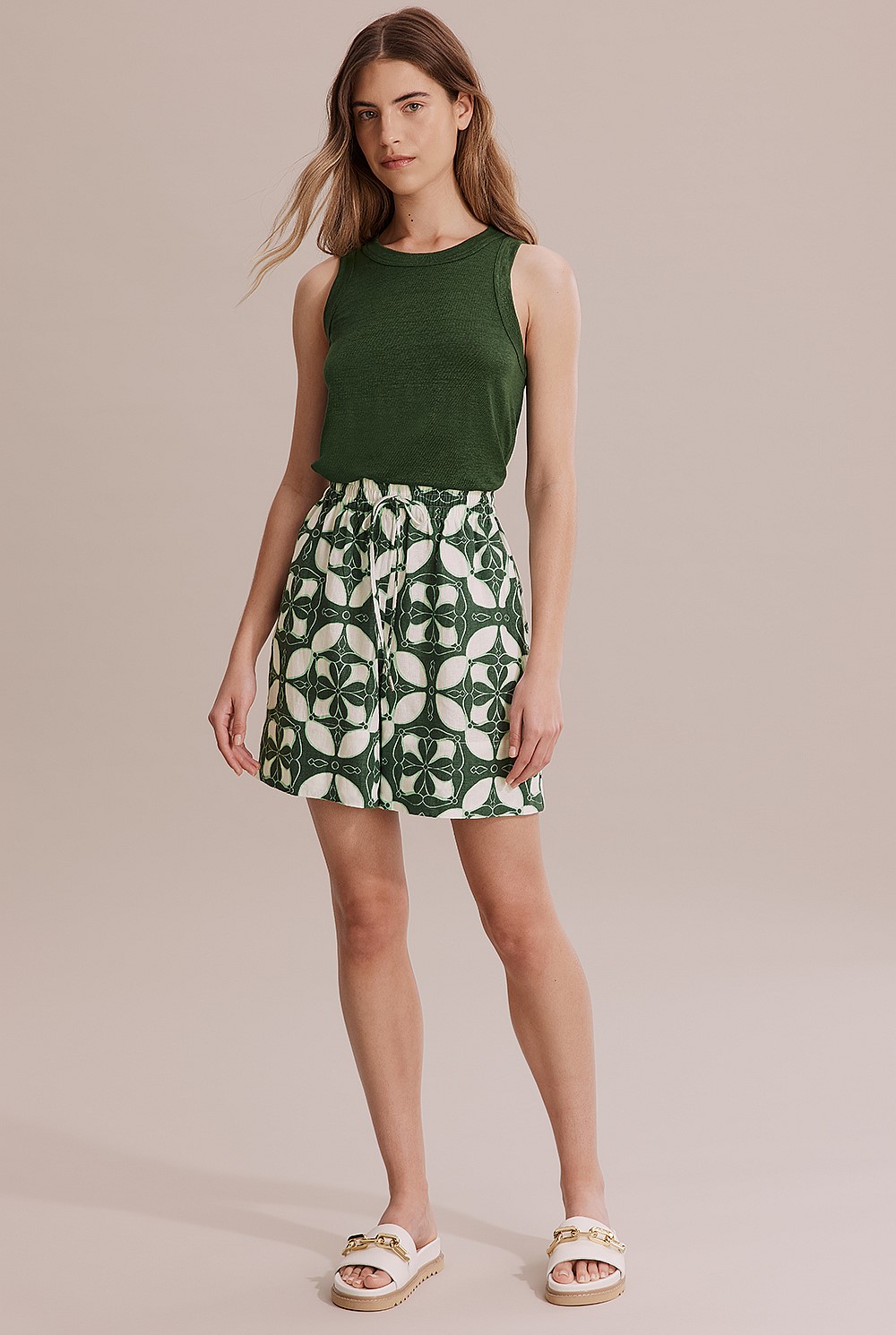Linen Jersey Tank