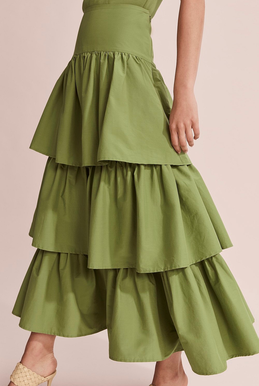 Tiered Ruffle Skirt