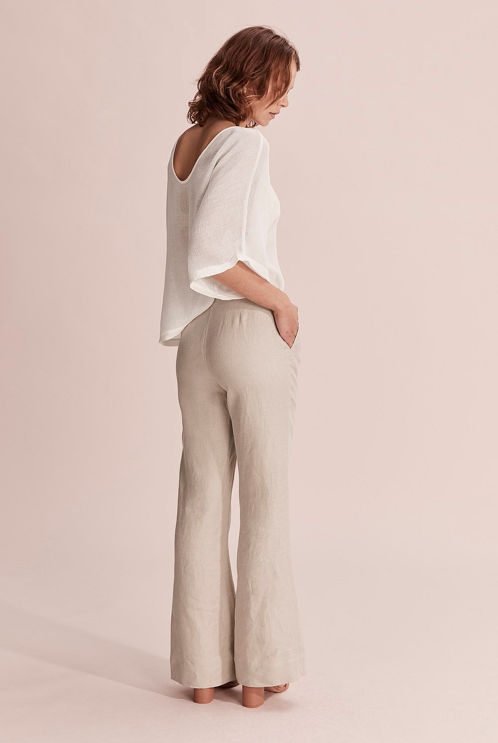 Mesh Kimono Sleeve Top