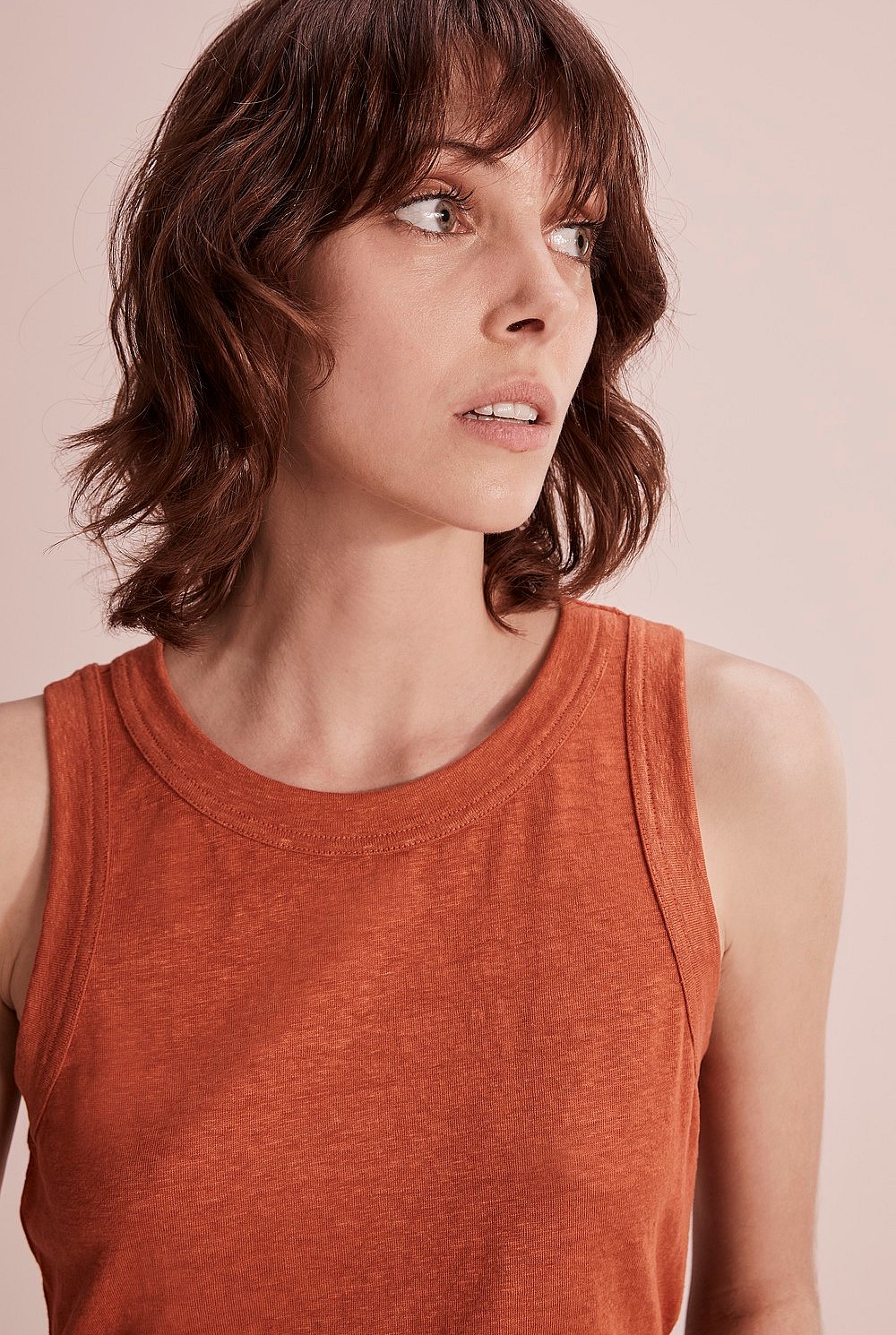 Linen Jersey Tank