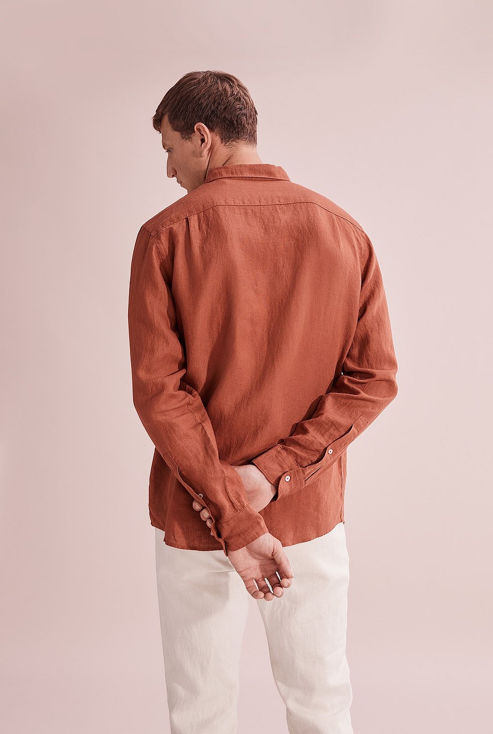 Regular Fit Organically Grown Linen Shirt
